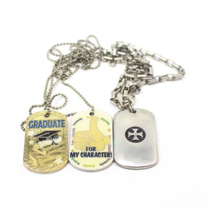 P003 geëmailleerde dogtag